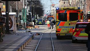 Bei der Todesfahrt sind zwei Menschen getötet und 14 verletzt worden. (Archivbild)