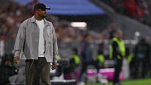 Vincent Kompany genoss das Gespräch mit dem neuen Bundestrainer. (Archivbild) Vincent Kompany genoss das Gespräch mit dem neuen Bundestrainer. (Archivbild)