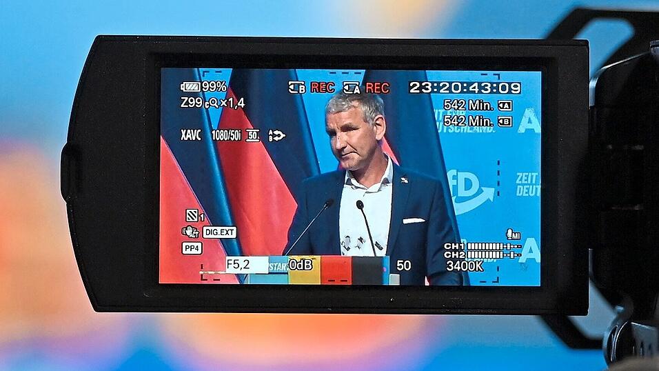 Thüringens AfD-Landeschef Björn Höcke sorgt mit einem Social-Media-Video für Aufregung. Thüringens AfD-Landeschef Björn Höcke sorgt mit einem Social-Media-Video für Aufregung.