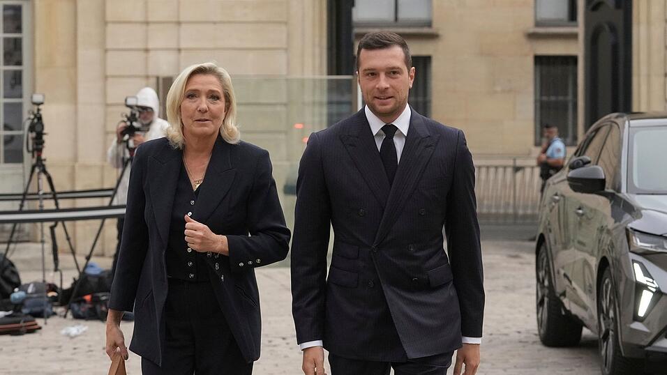 Wenn Le Pen es nicht macht, k&ouml;nnte Bardella Pr&auml;sidentschaftskandidat der Rechtsnationalen werden. (Archivbild)