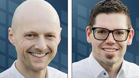 Erhielten beide 219 Stimmen: Andreas Hirtreiter, Listenplatz 6 (l.) und und Sebastian Hitzler, Listenplatz 2.