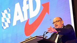 Spricht sich für eine Koalition von CDU/CSU und der AfD nach der Bundestagswahl aus: AfD-Landeschef Stephan Protschka. (Archivbild)