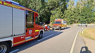 Für die Dauer des Einsatzes war die Staatsstraße halbseitig gesperrt. Für die Dauer des Einsatzes war die Staatsstraße halbseitig gesperrt.