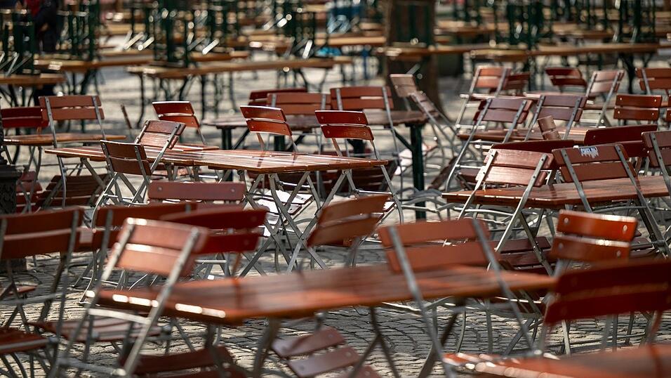F&uuml;r den Biergartenbesuch reicht es an den Ostertagen eher noch nicht.