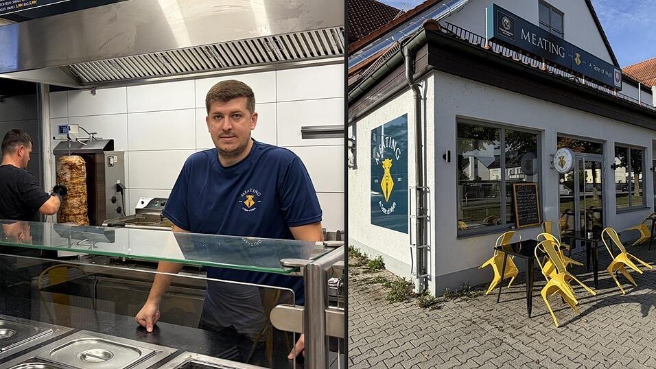 Raus aus der Innenstadt: Neuanfang im Stadtosten: Fridman Pllana hat Anfang August das „Meating - A Taste of Myth“ an der Ittlinger Straße eröffnet. Raus aus der Innenstadt: Neuanfang im Stadtosten: Fridman Pllana hat Anfang August das „Meating - A Taste of Myth“ an der Ittlinger Straße eröffnet.