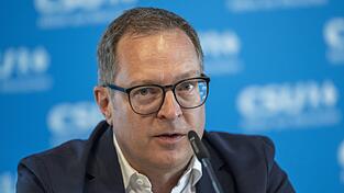 Martin Huber, CSU-Generalsekret&auml;r, betonte die strikte Abgrenzung zu den &bdquo;radikalen R&auml;ndern&ldquo;.