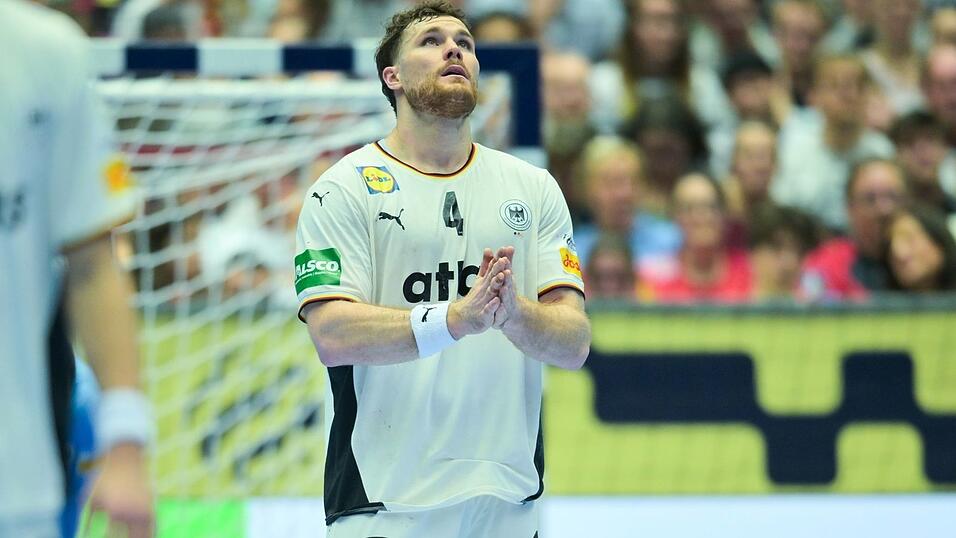 Kapit&auml;n Johannes Golla konnte nicht an seine Leistung aus dem &Ouml;sterreich-Spiel ankn&uuml;pfen.