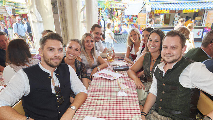 Die Partybilder vom Montag, 14. August 2023, aus dem Festzelt Lechner.