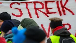 Wie hier in Magdeburg soll es in der kommenden Woche noch einmal viele Warnstreiks geben. (Archivbild)