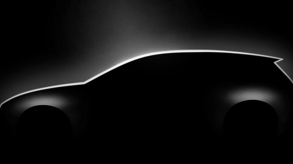 Erste Skizze zur Betriebsversammlung: So soll die Silhouette der neunten Generation des Golf aussehen.