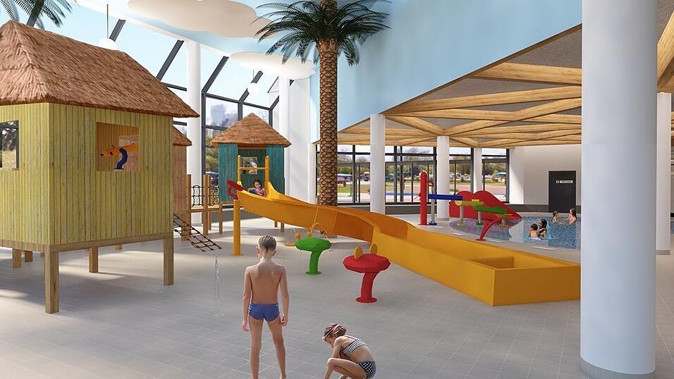 Der neue Splash-Bereich soll Kleinkindern zukünftig mehr Platz bieten. Der neue Splash-Bereich soll Kleinkindern zukünftig mehr Platz bieten.