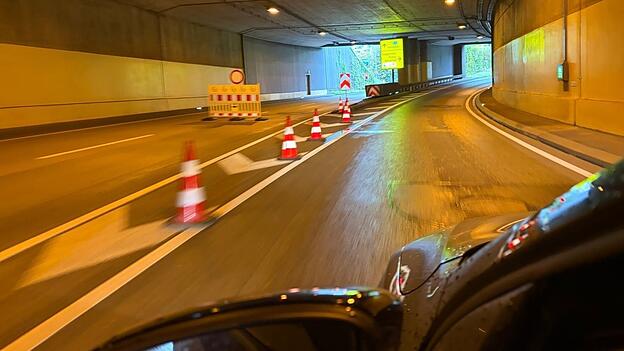 Der Verkehr wurde umgeleitet.