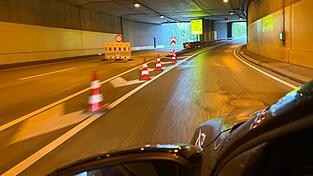 Der Verkehr wurde umgeleitet. Der Verkehr wurde umgeleitet.