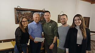 Die Vorstandschaft des TSV. Die Vorstandschaft des TSV.