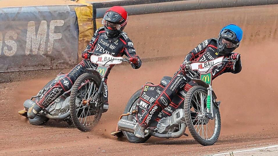 Extrem zuverl&auml;ssig: Jonas Knudsen (links) und Kim Nilsson (rechts) &uuml;berzeugten in Gniezno mit acht respektive elf Punkten und machten die insgesamt bockstarke Teamleistung damit perfekt.
