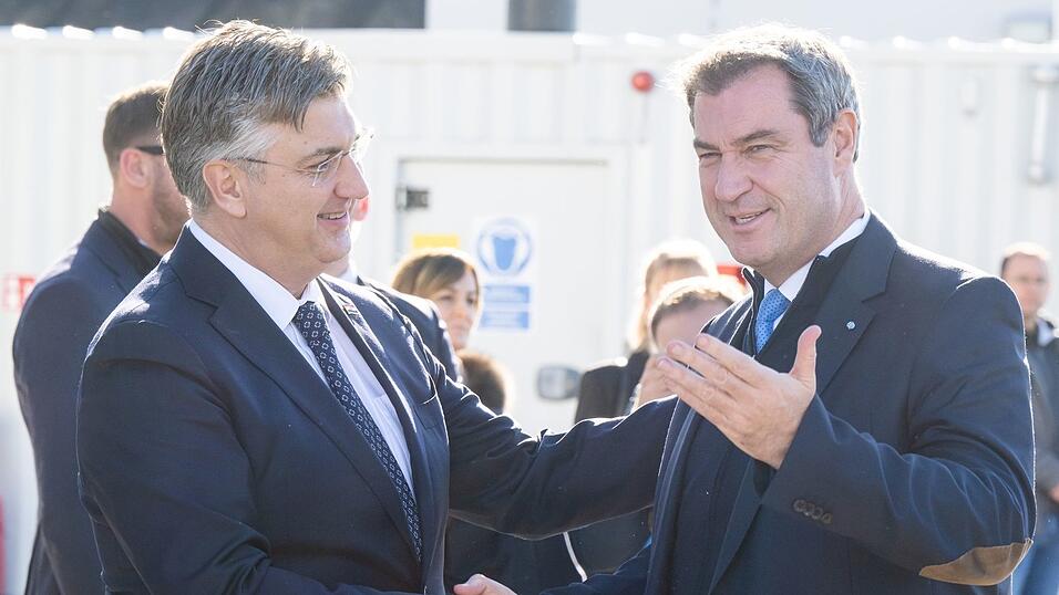 Markus S&ouml;der reist zu einem Treffen mit Kroatiens Premier nach Zagreb. (Archivbild)