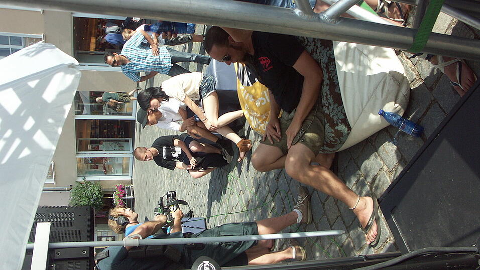 Blick hinter die Kulissen bei on3-südwild. (Foto: Meike Weinzierl) Blick hinter die Kulissen bei on3-südwild. (Foto: Meike Weinzierl)