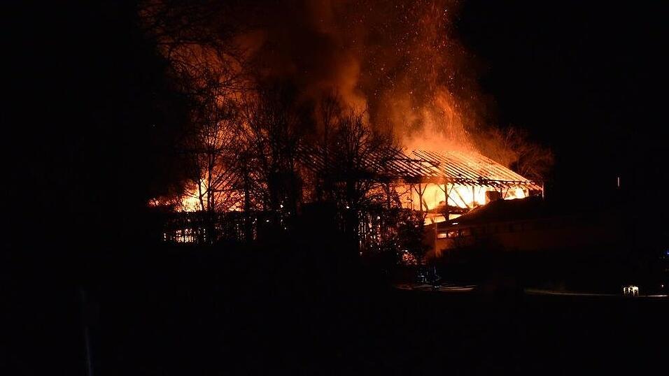 Bei einem Brand auf einem Bauernhof im Landkreis Deggendorf kamen mehrere Rinder ums Leben.