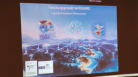 Das Forschungsprojekt &bdquo;Safeguard&ldquo; soll schnell und pr&auml;zise vor Hochwasser warnen.