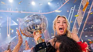 Anna-Carina Woitschack hat «Let's Dance» gewonnen. Anna-Carina Woitschack hat «Let's Dance» gewonnen.