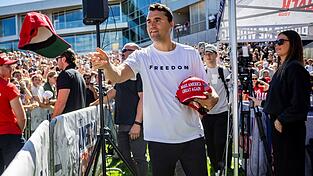 Charlie Kirk war am Mittwoch bei einer Veranstaltung erschossen worden, bei der er mit Studenten politische und gesellschaftliche Themen debattieren wollte.