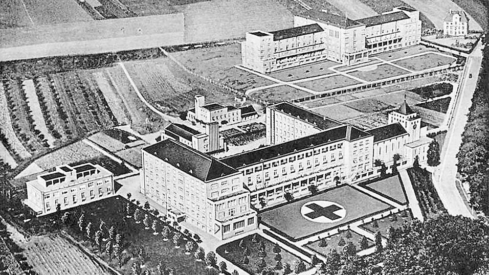 Eine Luftaufnahme aus dem Jahr 1930.