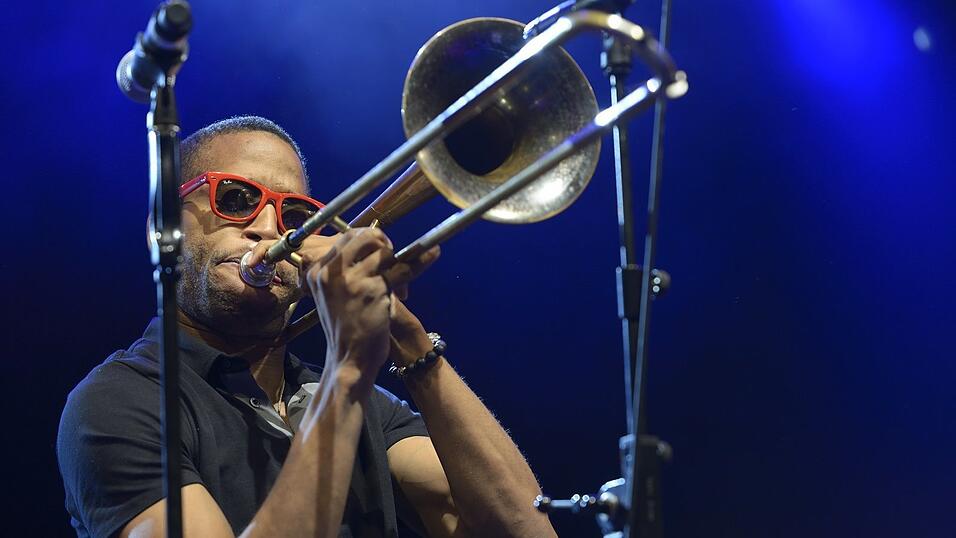 Impressionen vom Auftritt von Trombone Shorty & Orleans Avenue. Foto: Ulli Scharrer / Mathias Adam