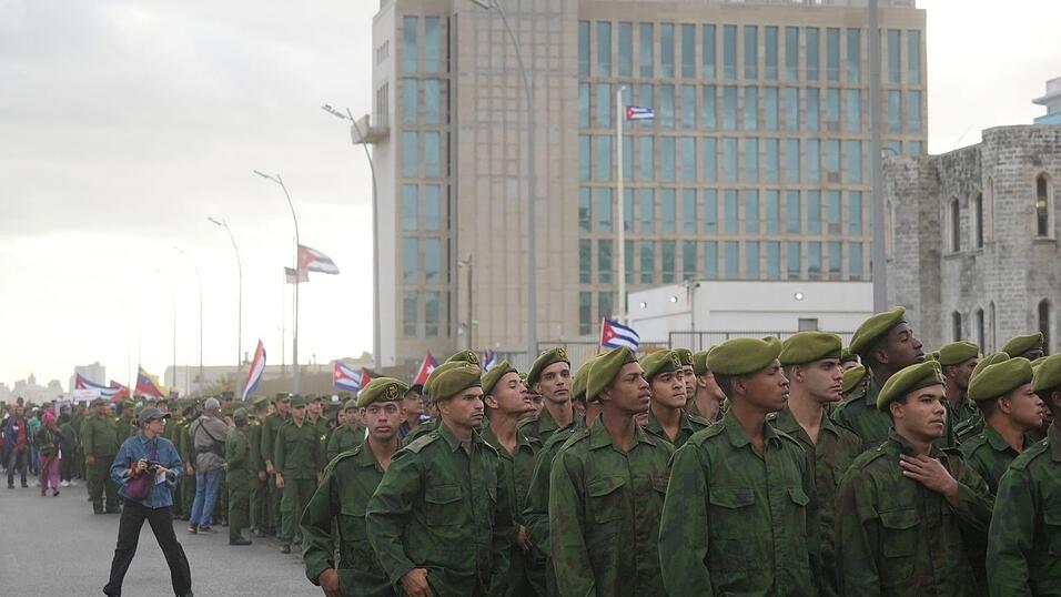 Seit der Revolution 1959 unter den linken Revolutionsf&uuml;hrer Fidel Castro sind die Beziehungen zwischen Kuba und den USA angespannt. (Archivbild)