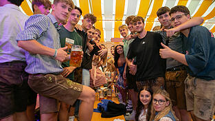 Die Partybilder vom Montag, 22. August 2022, aus dem Festzelt Nothaft.