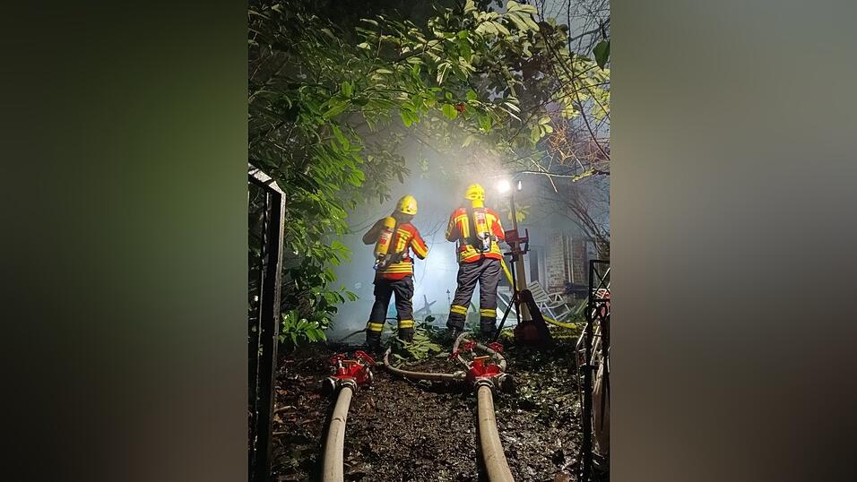 In Landshut brannte am Freitagmorgen ein Haus.&nbsp;