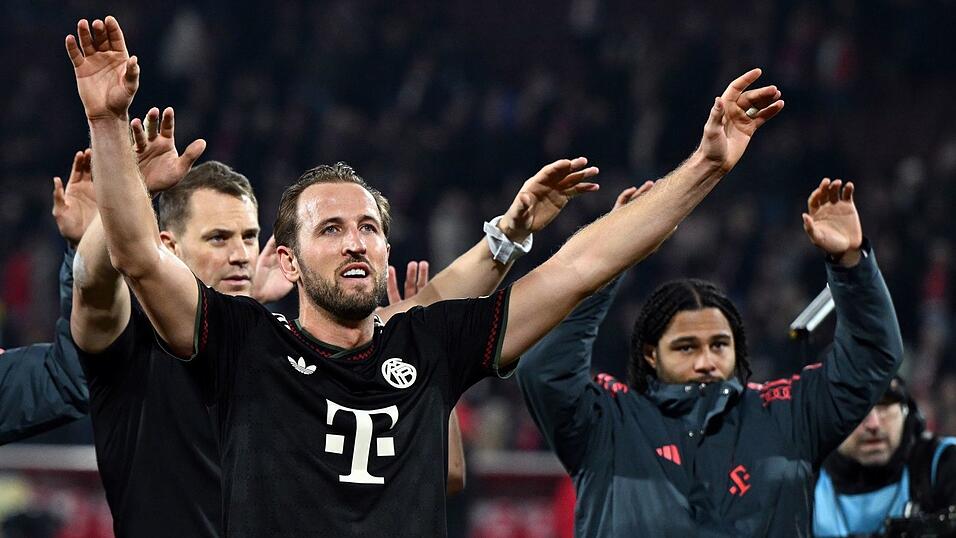 Gl&auml;nzt auch als Passgeber: Bayern-Torj&auml;ger Kane. (Archivbild)