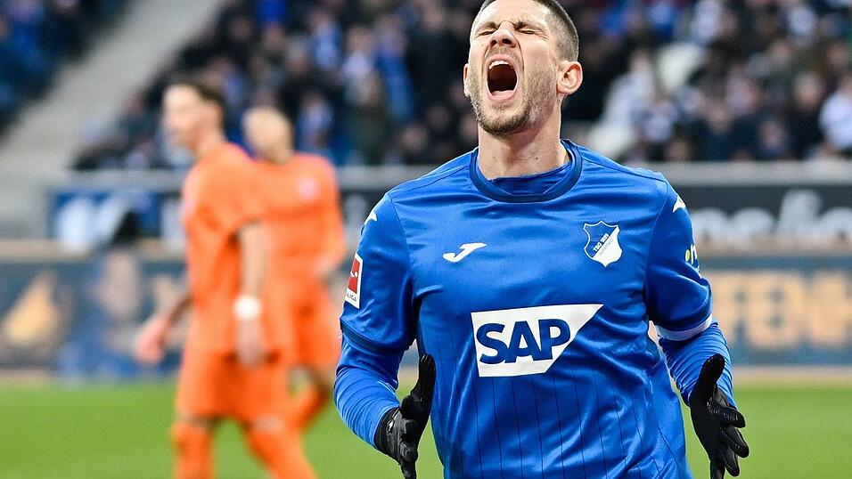 Ärgert sich mächtig: Hoffenheims Kapitän Andrej Kramaric