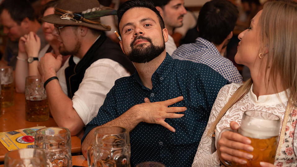 Die Partybilder vom Samstag, 12. August 2023, aus dem Festzelt Greindl. Die Partybilder vom Samstag, 12. August 2023, aus dem Festzelt Greindl.