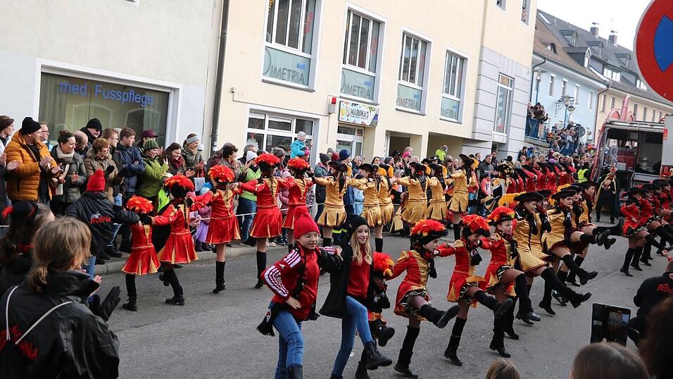 Beim Bogener Faschingsumzug war einiges geboten.