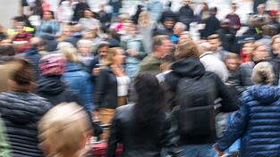 Passanten in München. In der bayerischen Landeshauptstadt sind Türken die größte Ausländergruppe. (Archivbild)