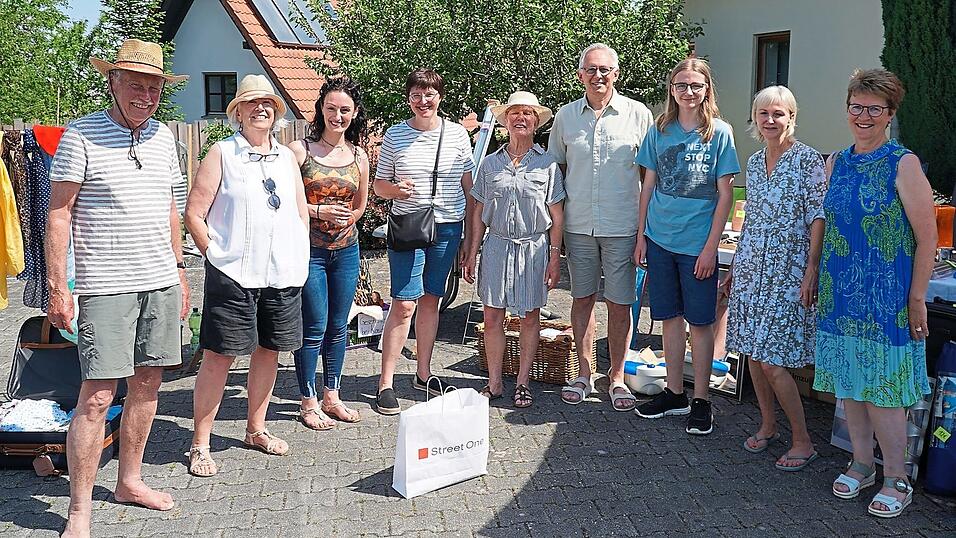 Teamwork: In der Theresienhöhe hatten sich vier Nachbarn zusammengetan, um das Angebot zu erhöhen. Teamwork: In der Theresienhöhe hatten sich vier Nachbarn zusammengetan, um das Angebot zu erhöhen.