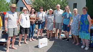 Teamwork: In der Theresienh&ouml;he hatten sich vier Nachbarn zusammengetan, um das Angebot zu erh&ouml;hen.