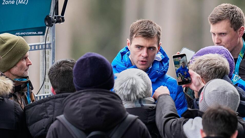 Wladyslaw Heraskewytsch sprach nach dem Training mit Journalisten.