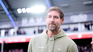 Trainer Thomas Kleine steht in Fürth unter Druck. (Archivbild) Trainer Thomas Kleine steht in Fürth unter Druck. (Archivbild)