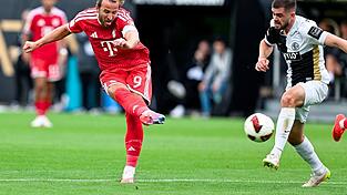 Harry Kane erzielte das 2:1 f&uuml;r den FC Bayern M&uuml;nchen.