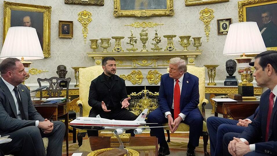 Trump und Selenskyj treffen sich an diesem Freitag erneut im Weißen Haus. (Archivbild) Trump und Selenskyj treffen sich an diesem Freitag erneut im Weißen Haus. (Archivbild)