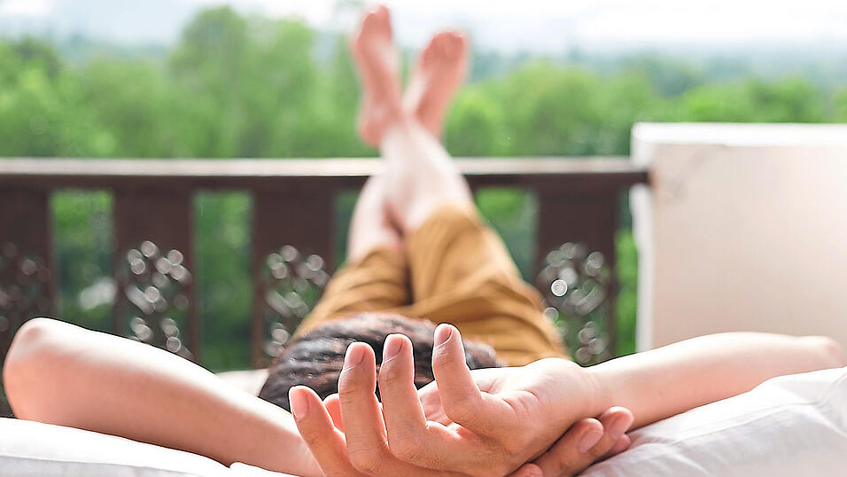 Beim Nichtstun entspannt sich auch unser Darm. Beim Nichtstun entspannt sich auch unser Darm.