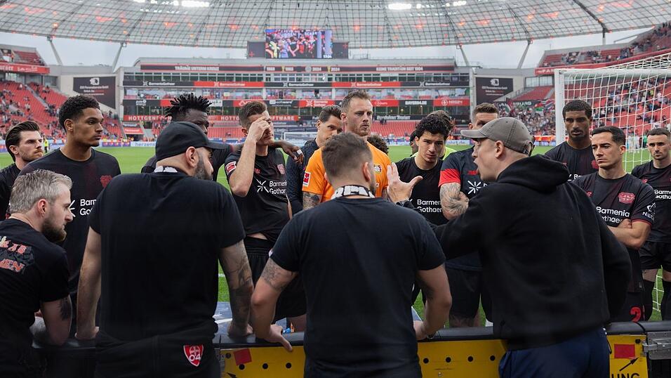 Statt einer Standpauke nach der Pleite gegen Augsburg gab es aber Motivation.