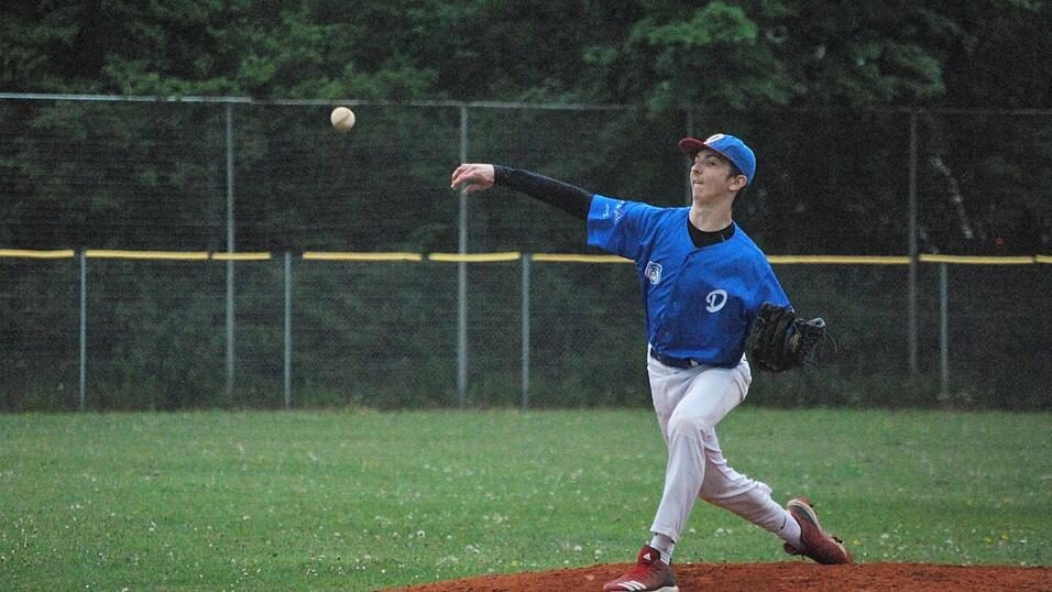 Auch Pitcher Martin Hänsch konnte im ersten Spiel das Ruder nicht herumreißen.