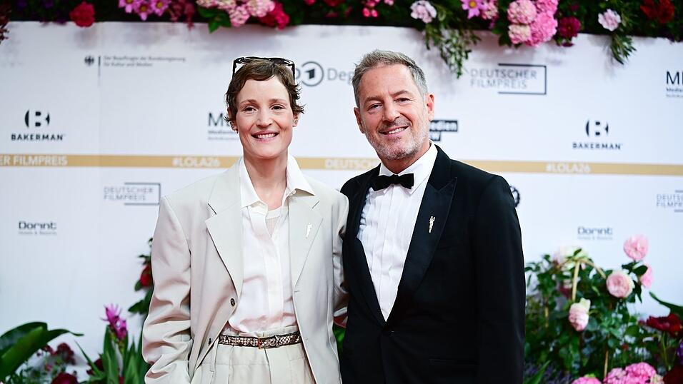 Das Pr&auml;sidenten-Duo der Deutschen Filmakademie, Vicky Krieps und Florian Gallenberger. (Archivbild)
