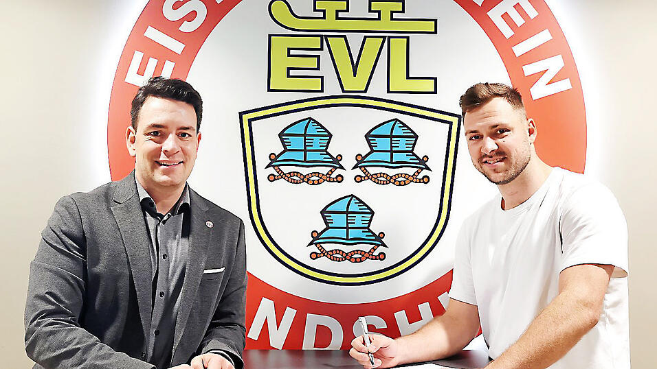 Max Brandl (links) und David Elsner freuen sich auf die k&uuml;nftige Zusammenarbeit.