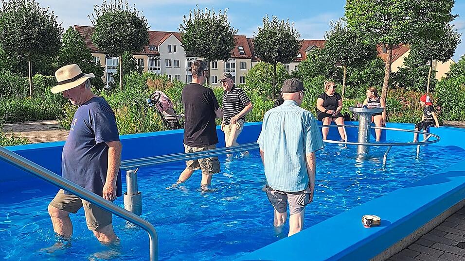 Die Anlage im Hegenauer-Park steht von April bis November für alle Kneippfreunde offen. Die Anlage im Hegenauer-Park steht von April bis November für alle Kneippfreunde offen.