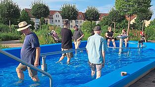 Die Anlage im Hegenauer-Park steht von April bis November für alle Kneippfreunde offen. Die Anlage im Hegenauer-Park steht von April bis November für alle Kneippfreunde offen.