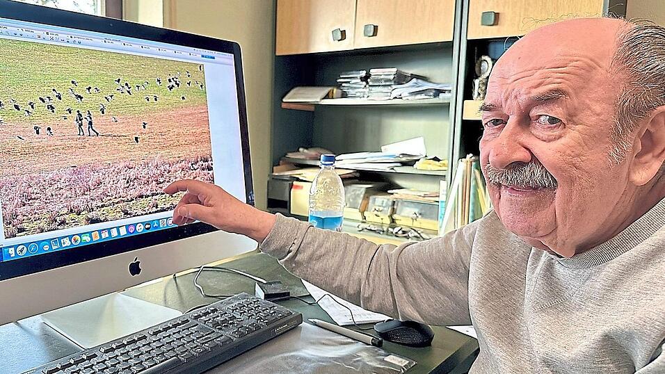 Schutzengel der Drachensee-&Ouml;kozone: Erst im Dezember hatte Heribert M&uuml;hlbauer mit Fotos belegt, wie dort gleichg&uuml;ltige Zeitgenossen gegen den Verhaltenskodex versto&szlig;en.