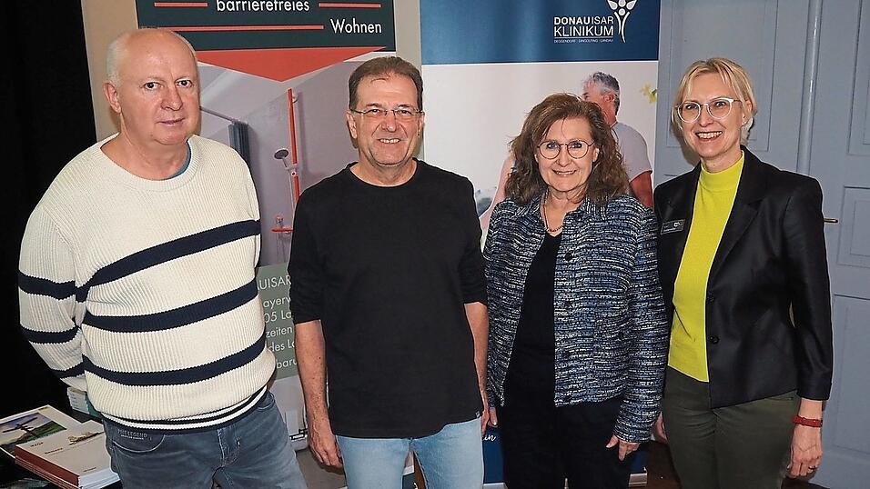 Dr. Thomas Urlbauer und Josef Plenk waren in Frontenhausen zu Gast, ebenso Sonja Habereder.